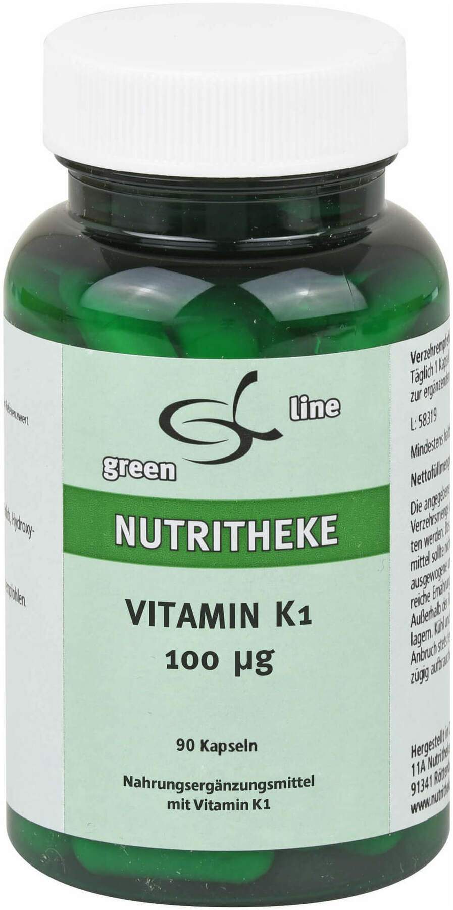 Vitamin K1 100 µg 90 Kapseln