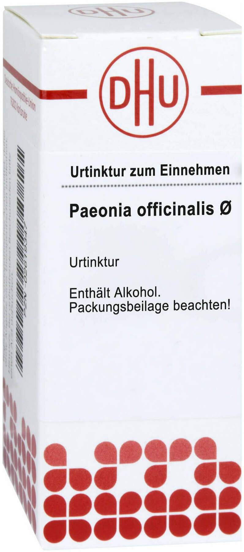 Dhu Paeonia Officinalis Urtinktur