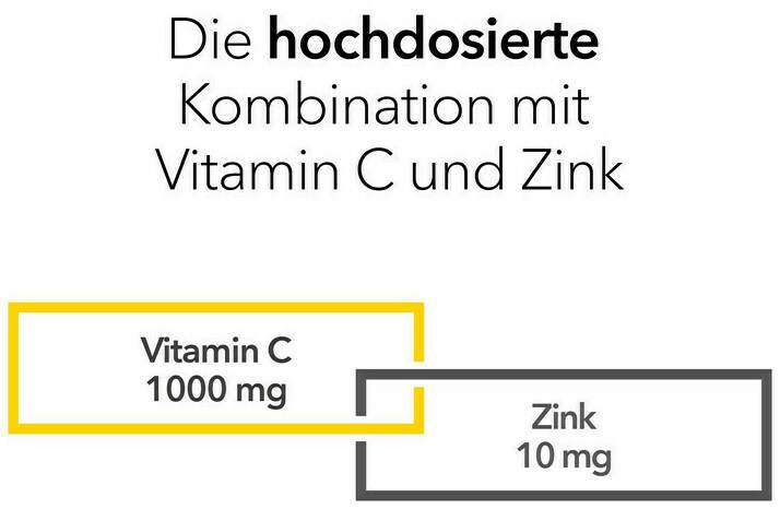 Vitamin C plus Zink-ratiopharm 40 Brausetabletten