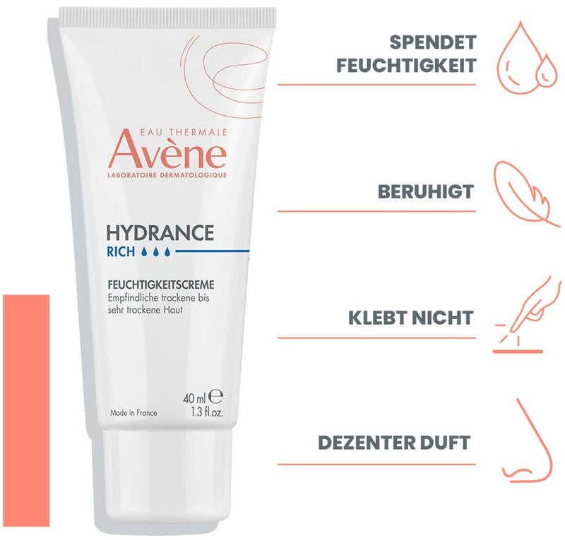 Avene Hydrance reichhaltige Feuchtigkeitscreme 40ml