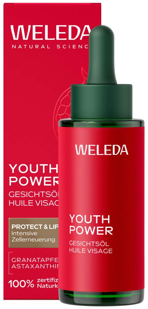 Weleda Youth Power Gesichtsöl Granatapfel 30 ml
