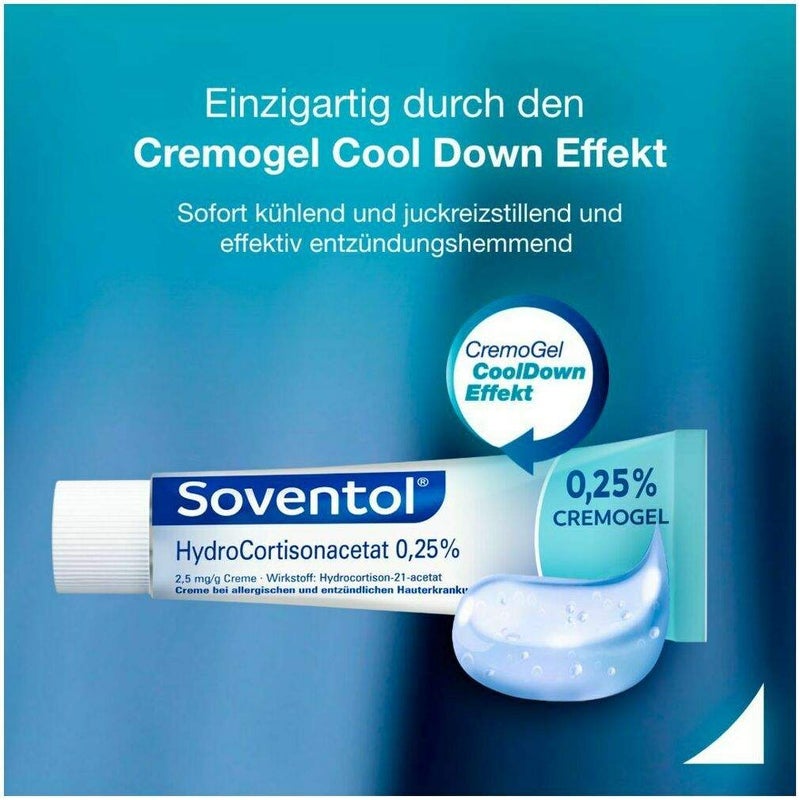 Soventol HydroCortisonAcetat 0,25% 50 g Creme