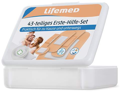 Erste Hilfe Set 43 Teile