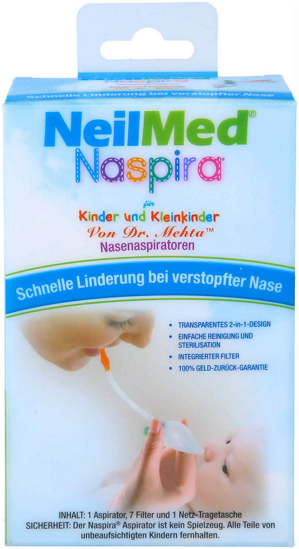 Neilmed Naspira Nasenabsauger Für Babys