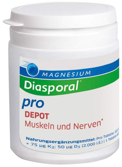 Magnesium Diasporal Pro DEPOT Muskeln und Nerven Tabletten 90 Stück