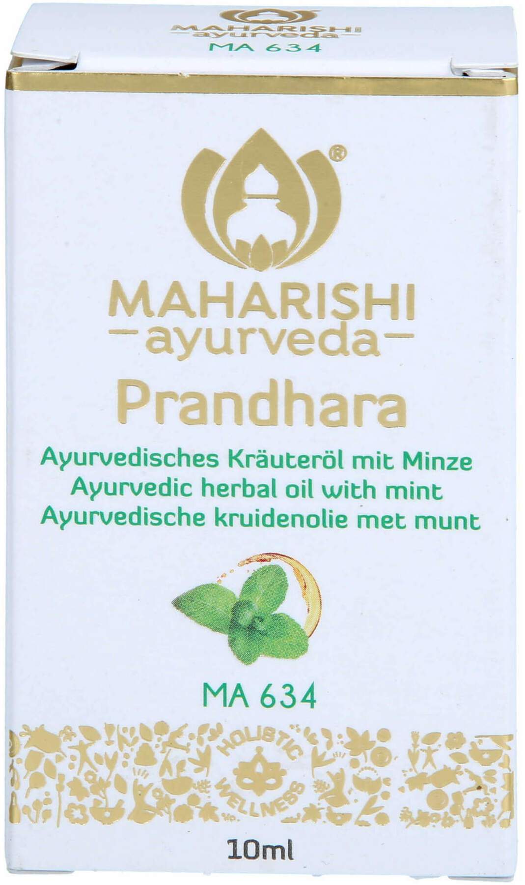 Ayurvedisches Kräuteröl Mit Minze 10ml