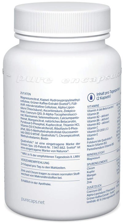 Pure Encapsulations Gluco Aktiv 60 Kapseln