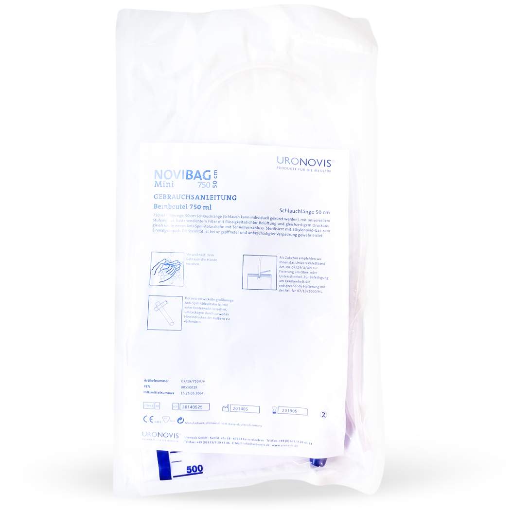 Beinbeutel 750 ml 50 cm Nrv Steril