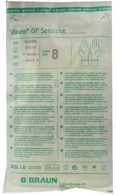 Vasco Op Handschuhe Steril Puderfrei Gr.8,0
