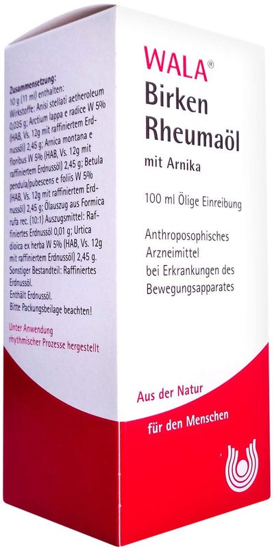 Wala Birken Rheumaöl Mit Arnika 100 ml Öl