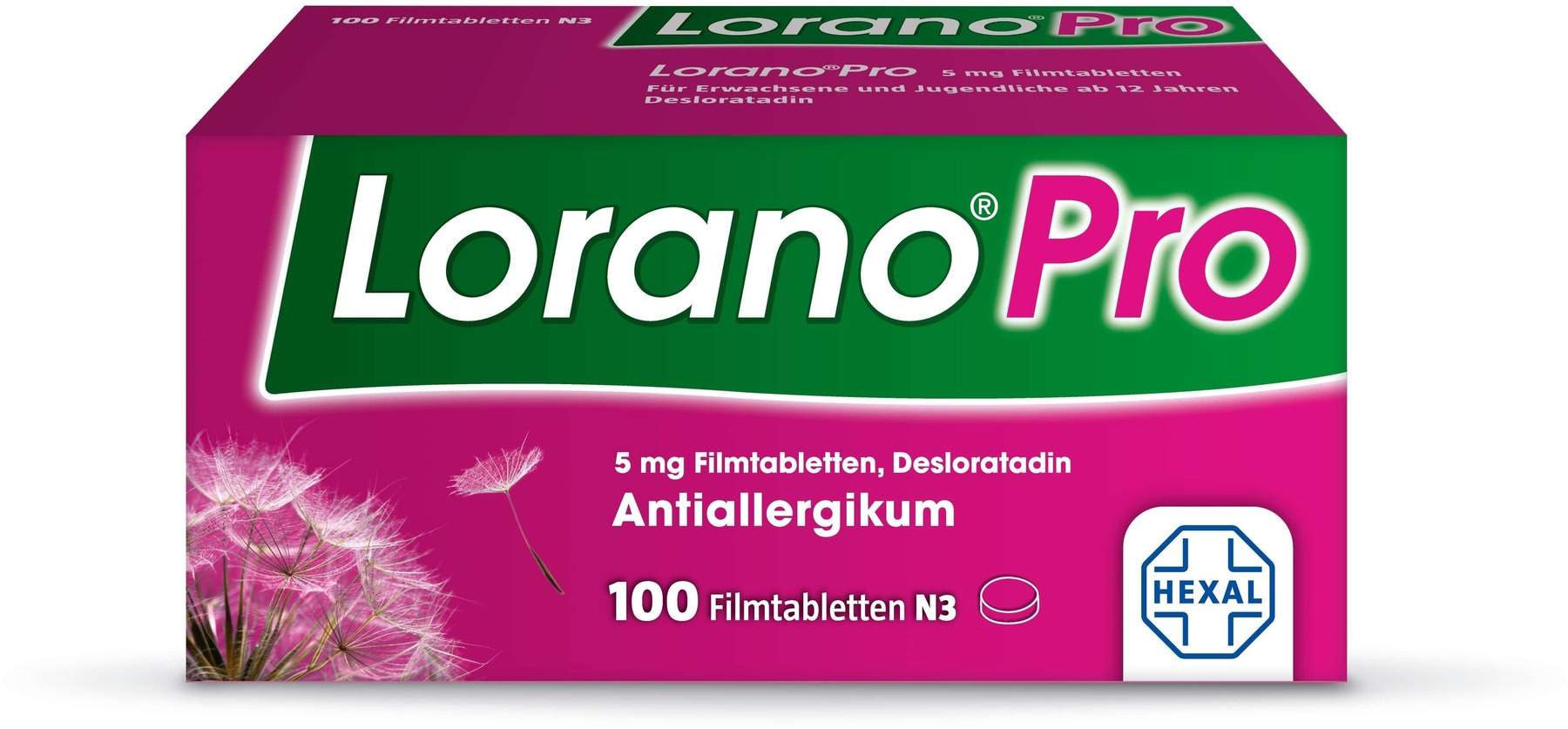 Lorano Pro 5 mg 100 Filmtabletten