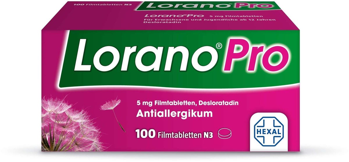 Lorano Pro 5 mg 100 Filmtabletten
