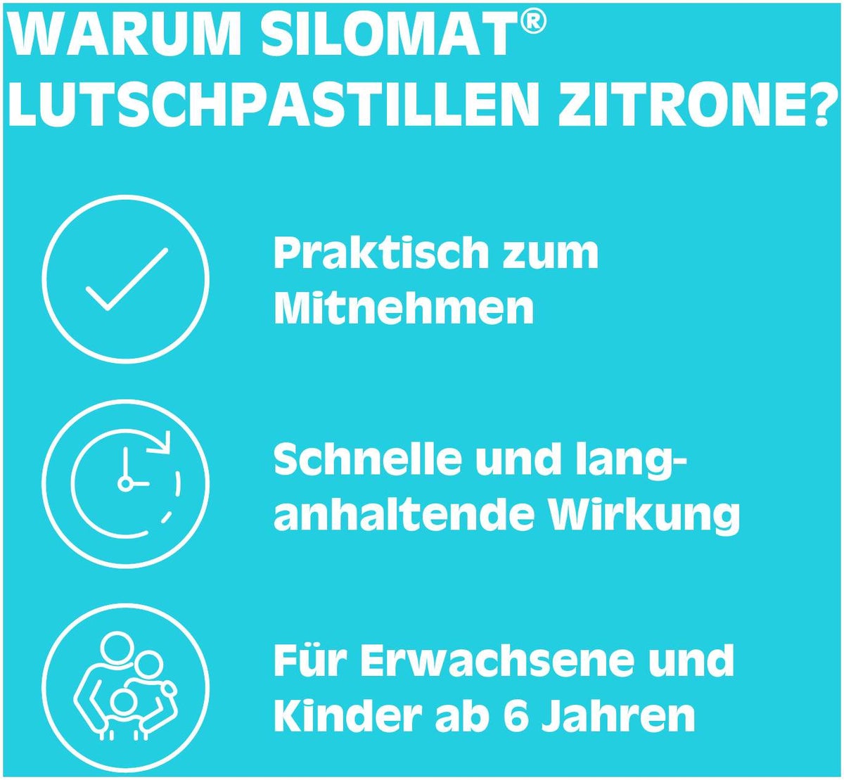 Silomat Hustenstiller DMP Zitrone 40 Lutschpastillen