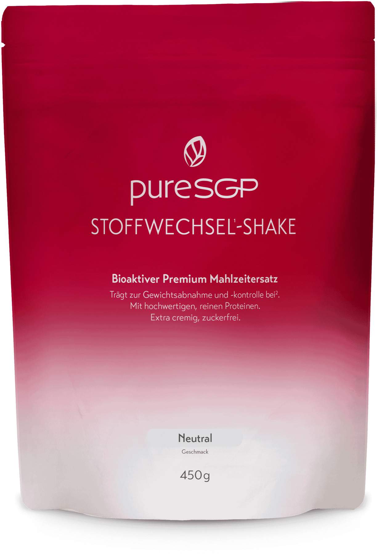 PureSGP Stoffwechsel-Shake Pulver neutral 450 g