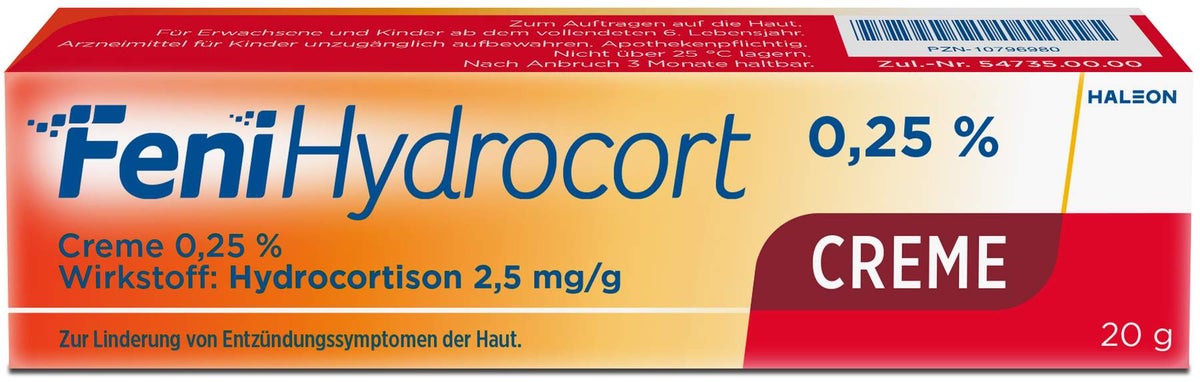 FeniHydrocort Creme 0,25 % 20 g