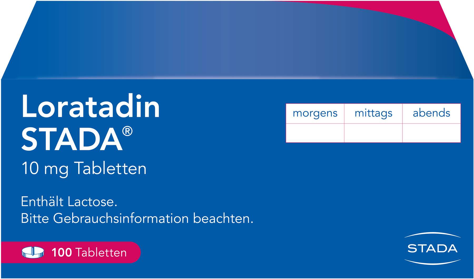 Loratadin Stada 10 mg Tabletten 100  Tabletten