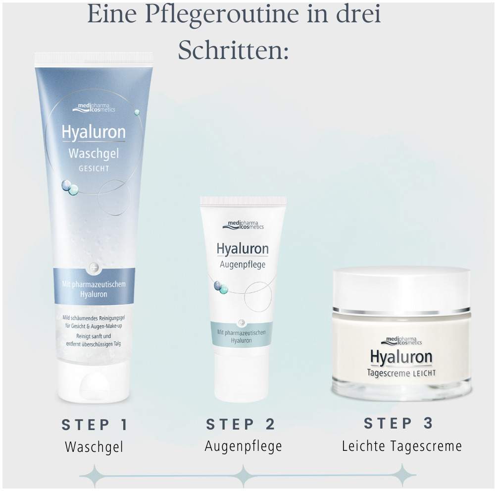 medipharma cosmetics Hyaluron Tagescreme leicht 50 ml