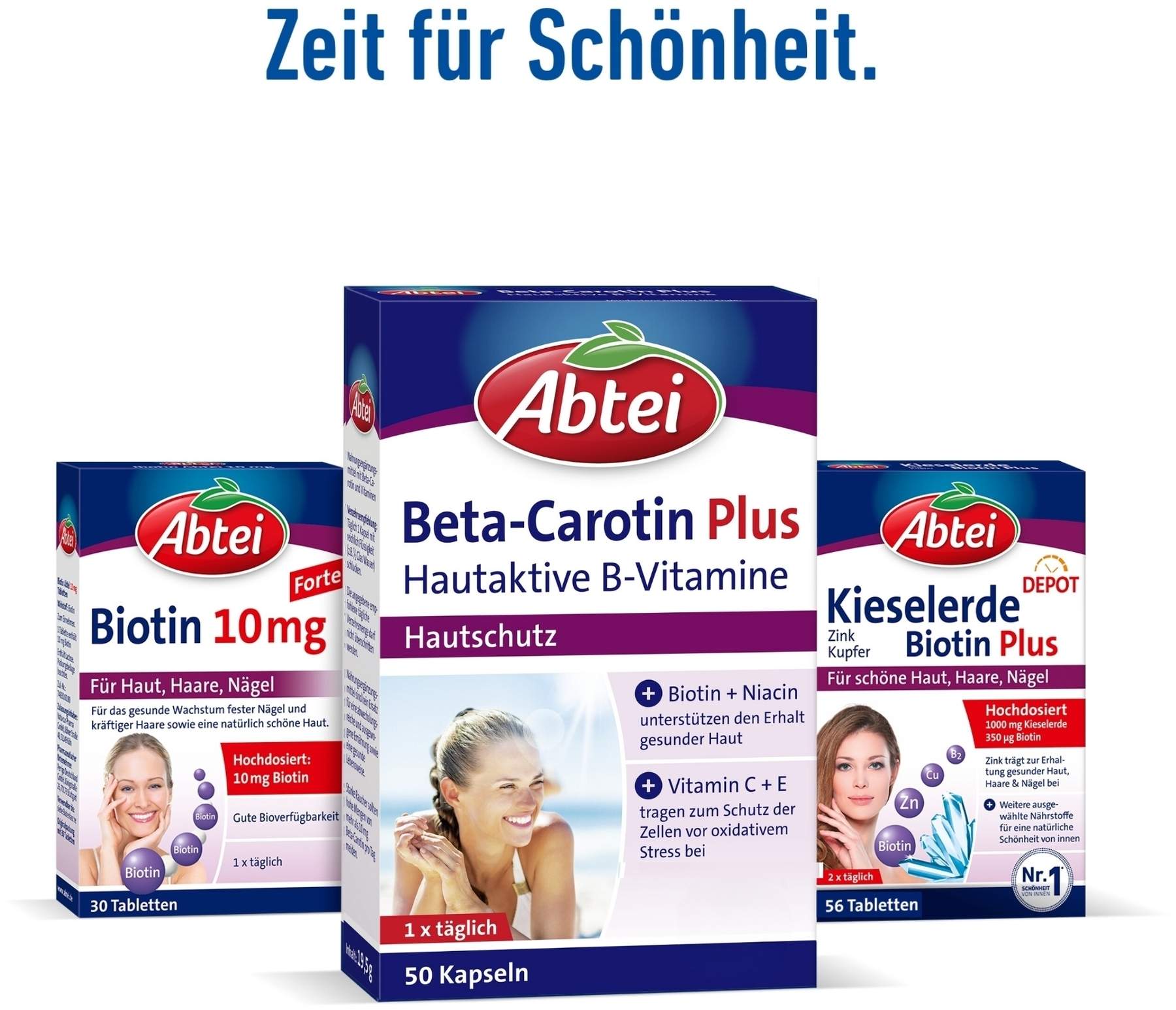 Abtei Beta - Carotin Plus 50 Kapseln