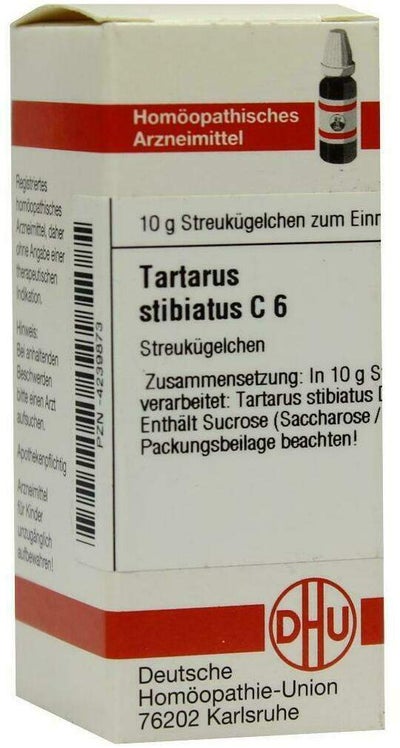 Dhu Tartarus Stibiatus C6 10 G Globuli