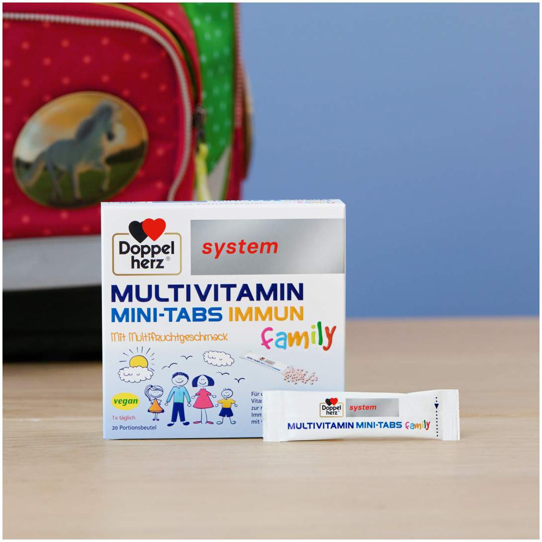 Doppelherz system Multivitamin Mini-Tabs Family 20 Beutel