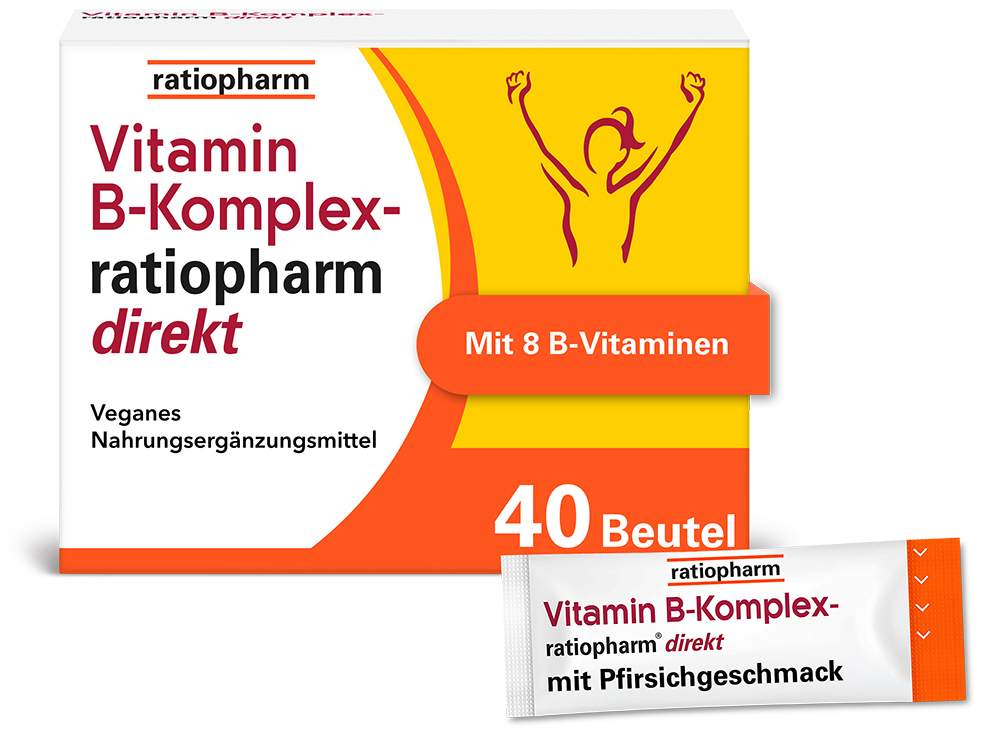 Vitamin B Komplex ratiopharm direkt 40 Beutel