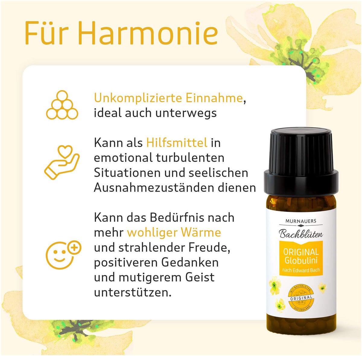 Murnauer Bachblüten Original Globulini Nach Dr.Bach 10 G Globuli