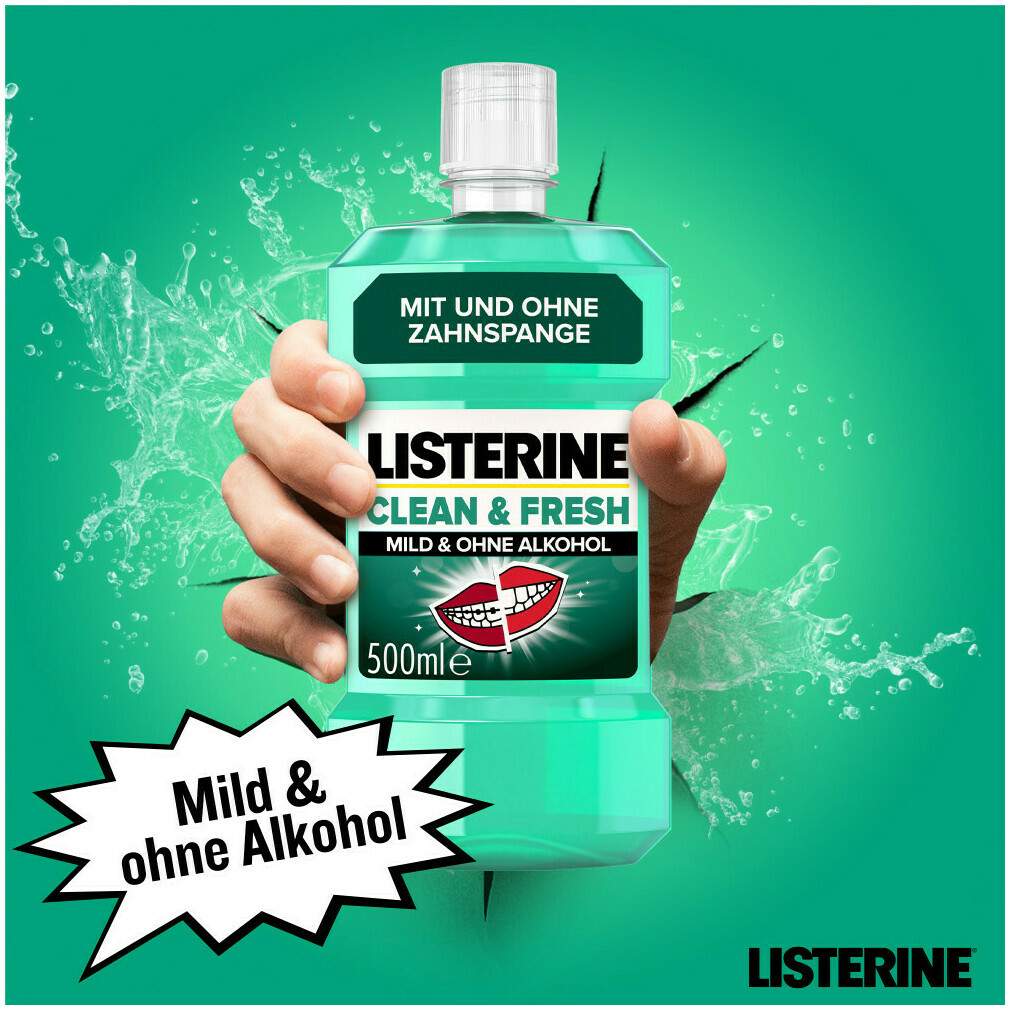 Listerine Clean & Fresh Mundspülung 500 ml