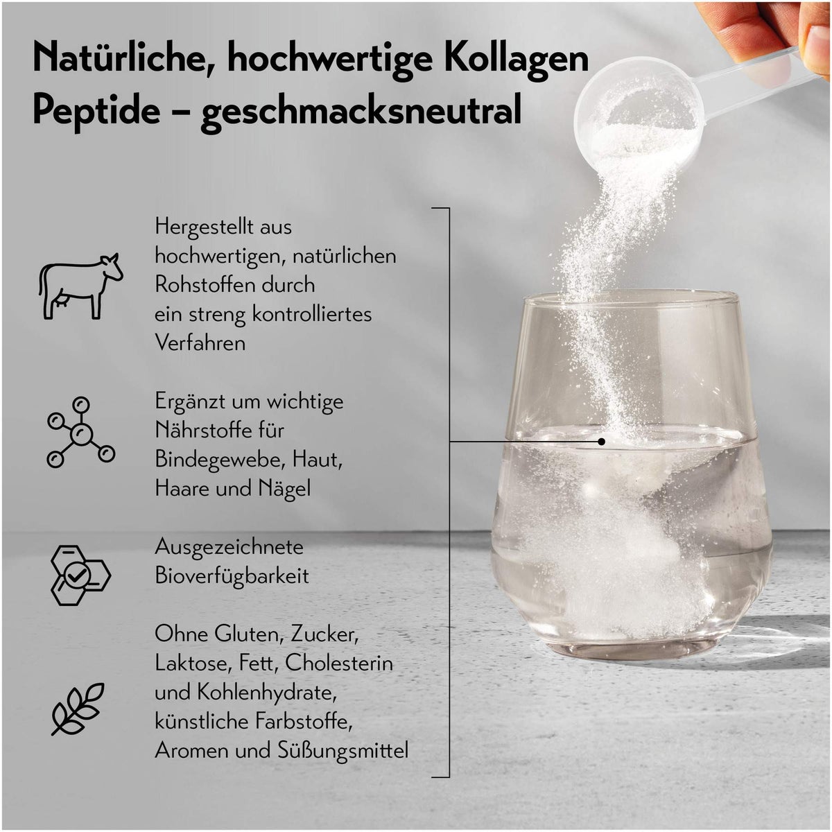 PureSGP Kollagen Peptide 600 g Pulver