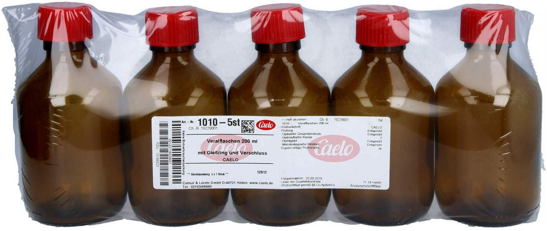 Veralflasche 200 ml M.Giessring U.Versch