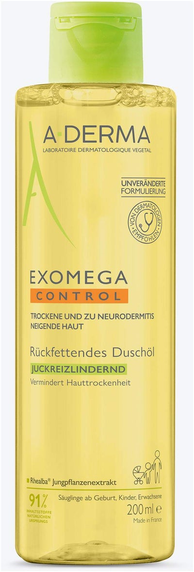 A-Derma Exomega Control Duschöl 200 ml