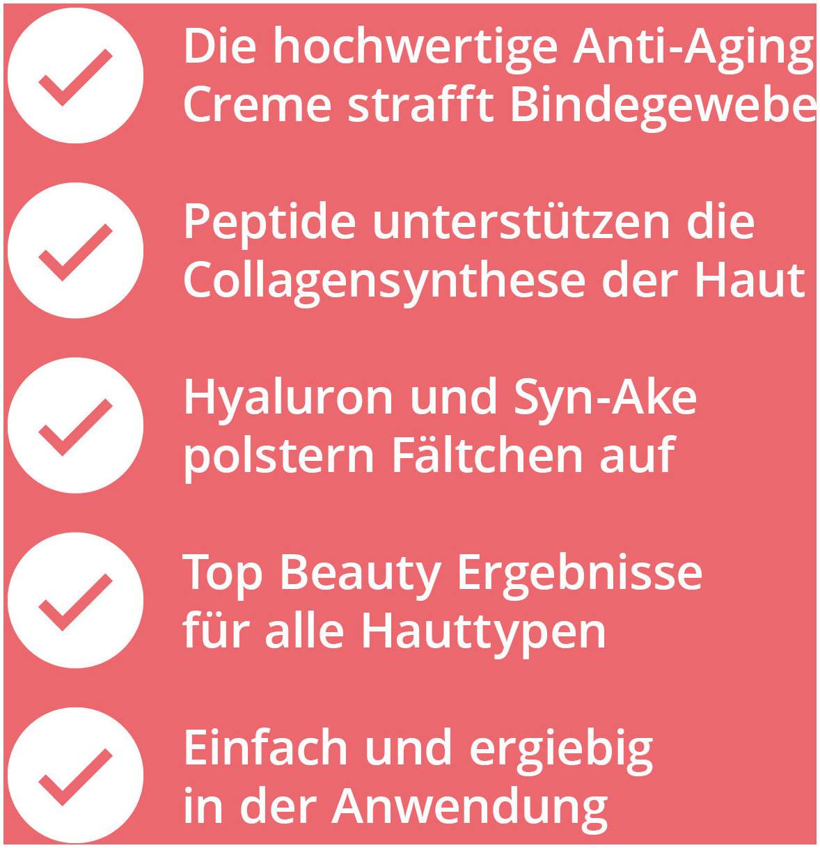 Collagen Creme Peptid Filler Mit Hyaluron 50 ml