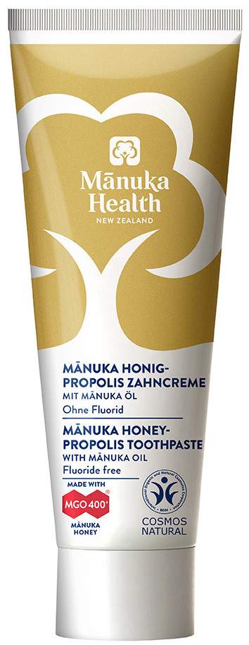 Manuka Health Honig-Propolis Zahncreme Fluoridfrei 75ml