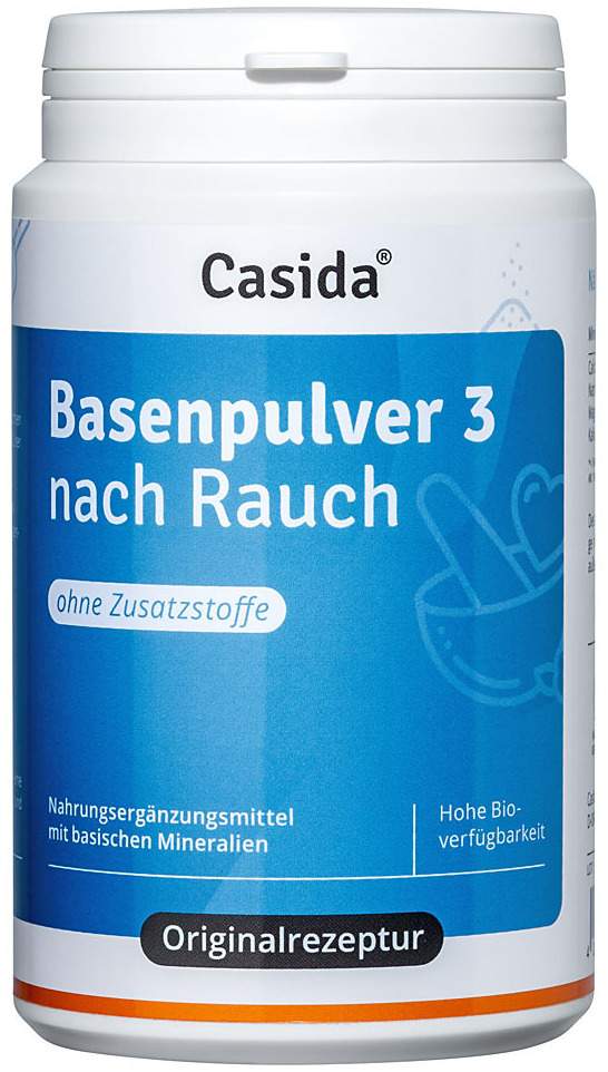 Basenpulver 3 Nach Rauch 200 G Pulver