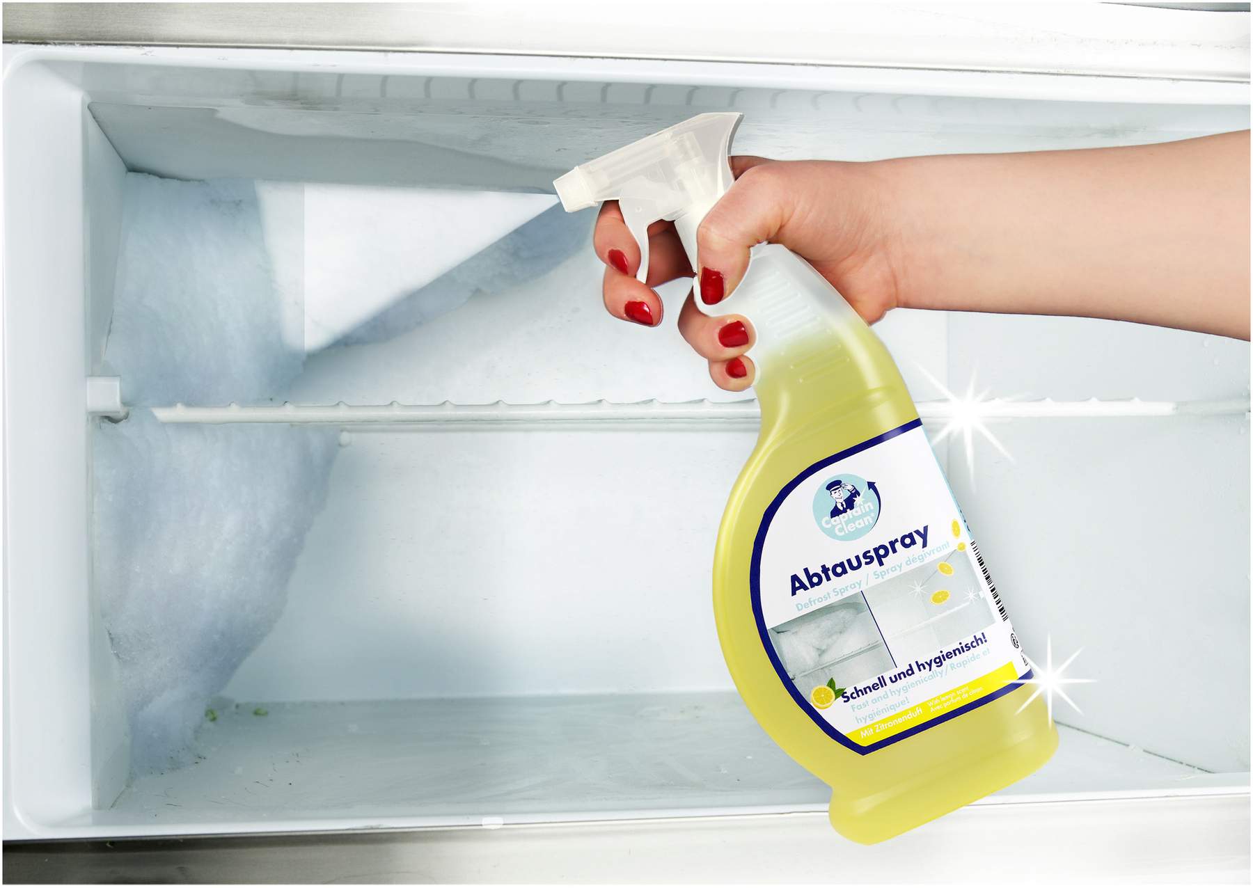 Captain Clean Abtauspray Lemon 650 ml