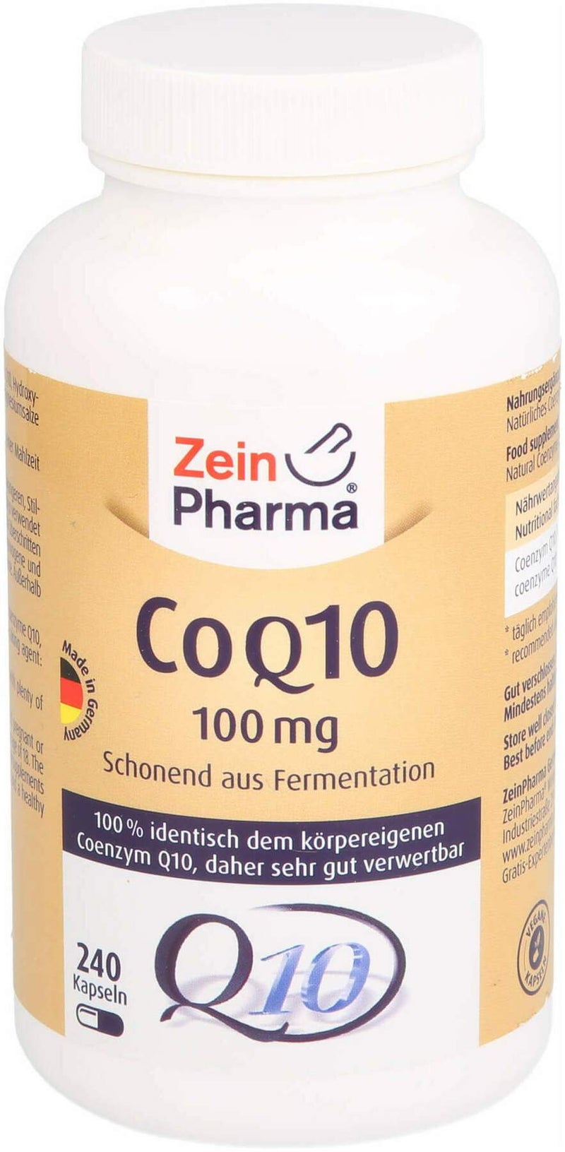 Coenzym Q10 100 mg 240 Kapseln