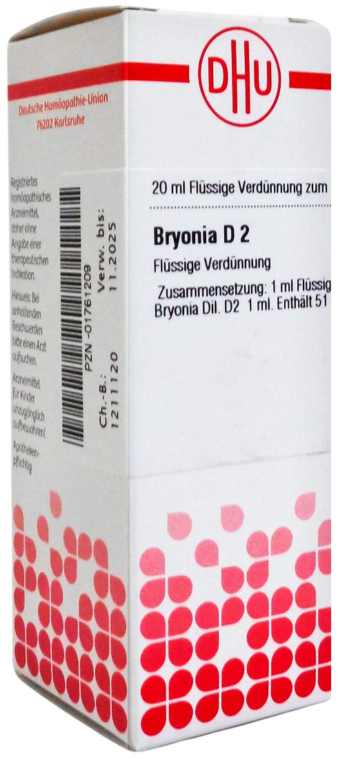 Dhu Bryonia D2 20 ml Dilution
