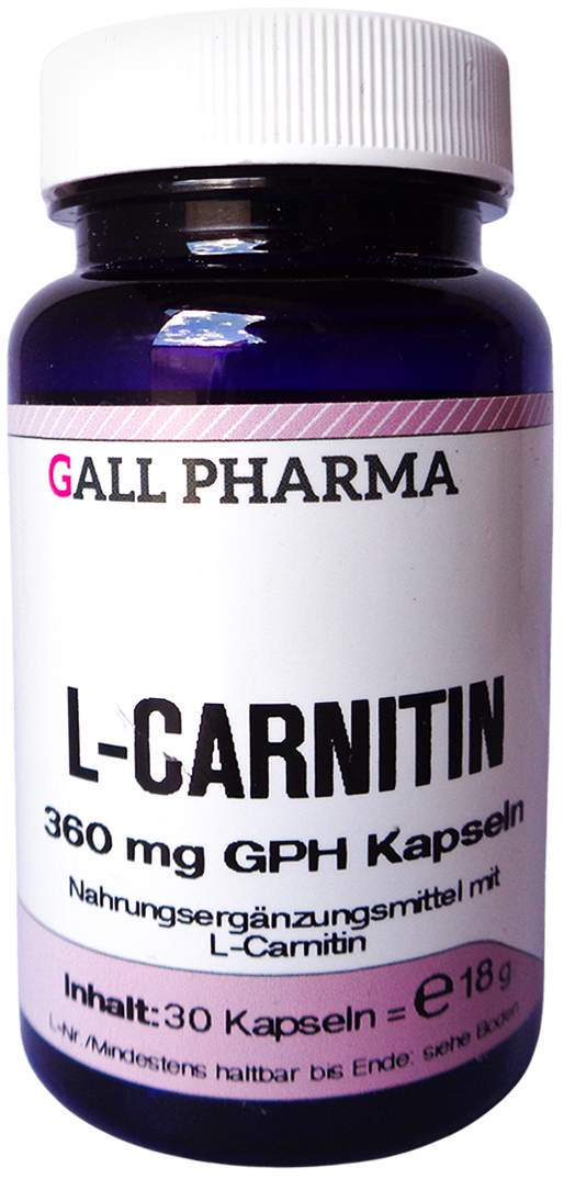 L-Carnitin 360 mg 30 Kapseln
