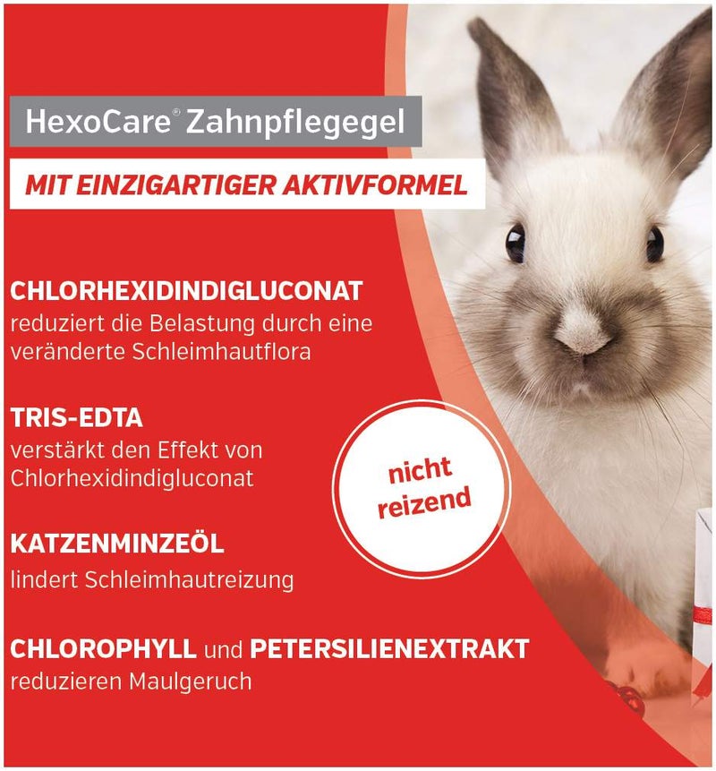 Hexocare Zahnpflegegel für Kleintiere 50 ml