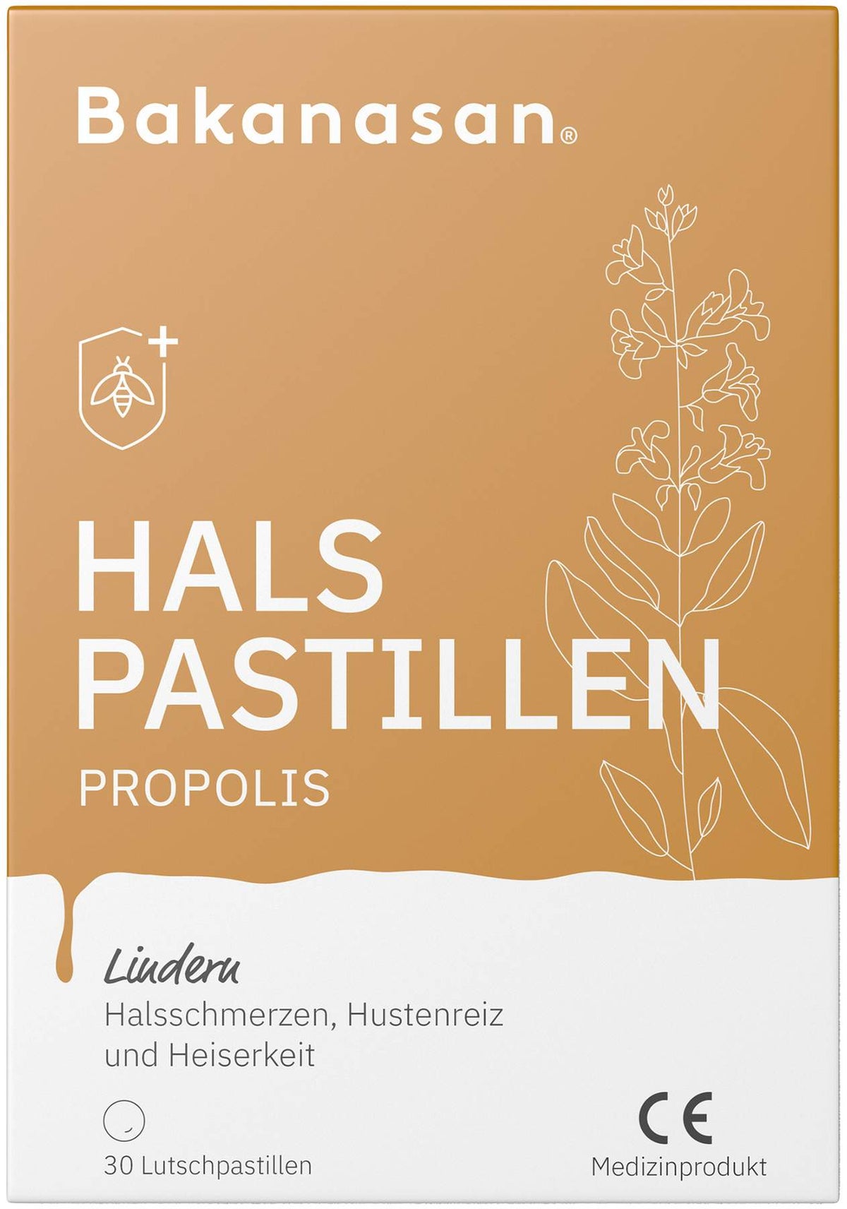 Bakanasan Halspastillen Propolis 30 Stück