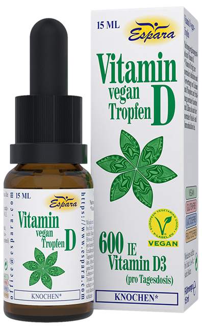 Vitamin D Tropfen Vegan 15 ml Tropfen