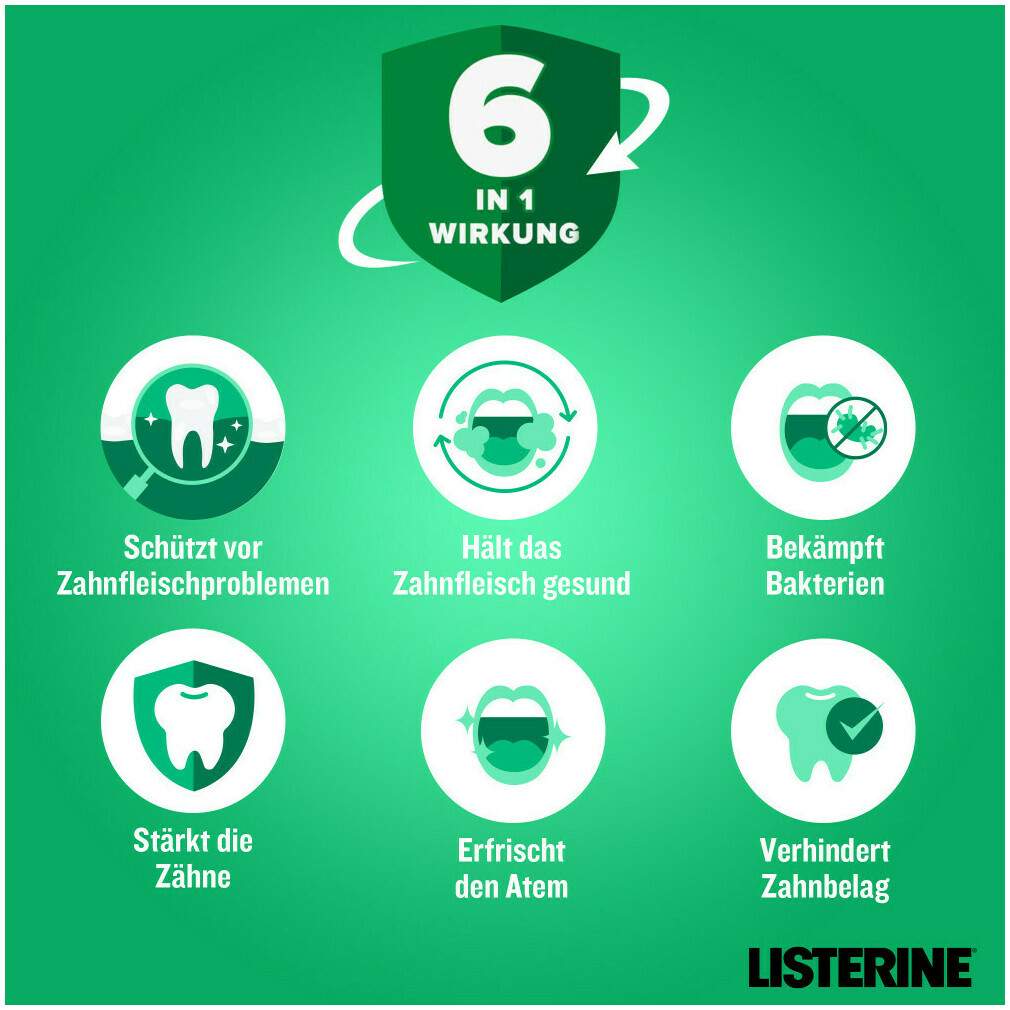 Listerine Total Care Zahnfleisch - Schutz 500 ml