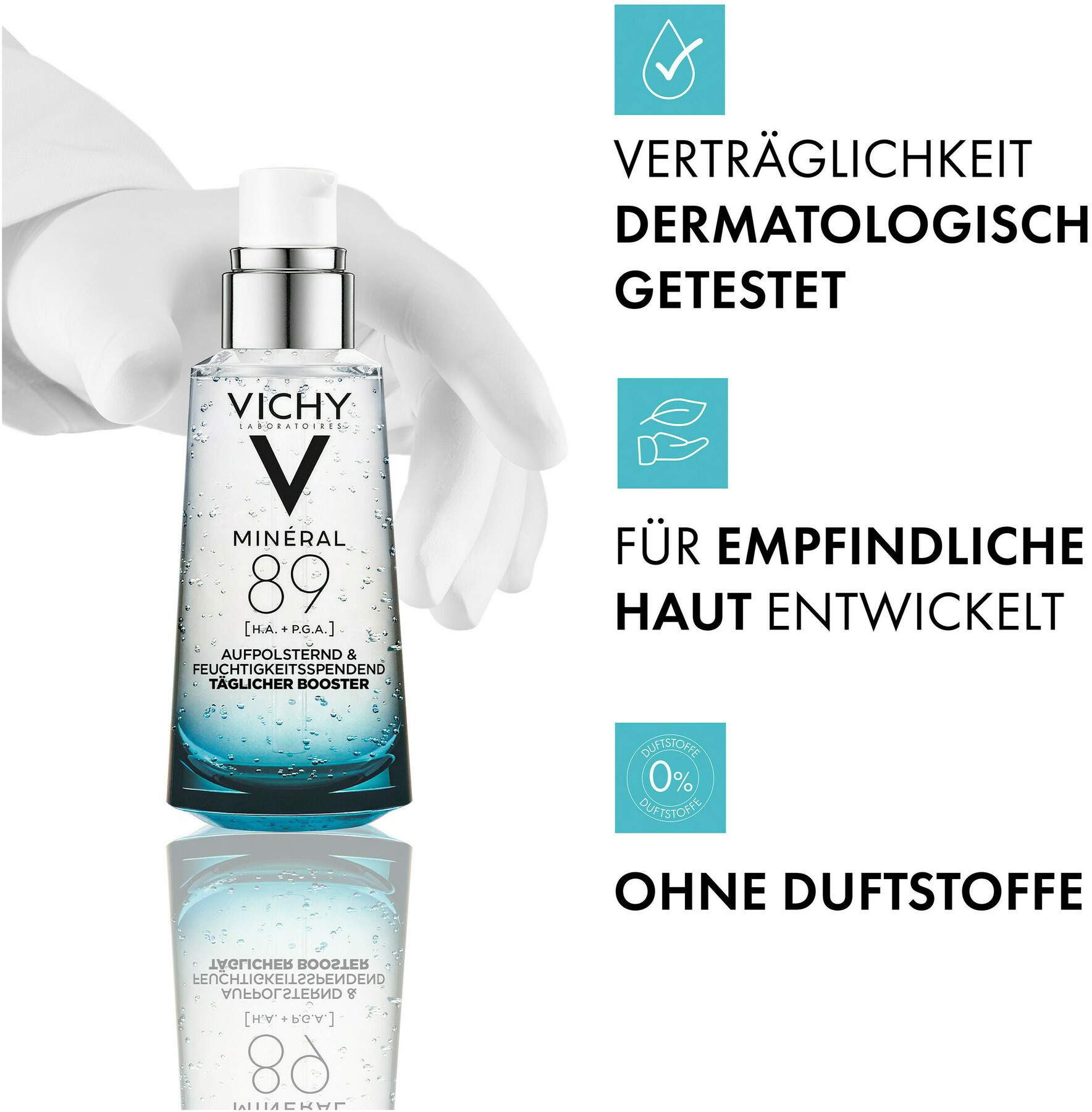 Vichy Mineral 89 Elixier Nachfüllpackung 50 ml