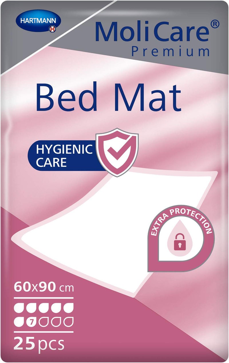 Molicare Premium Bed Mat 7 Tropfen 60 X 90 cm 25 Stück