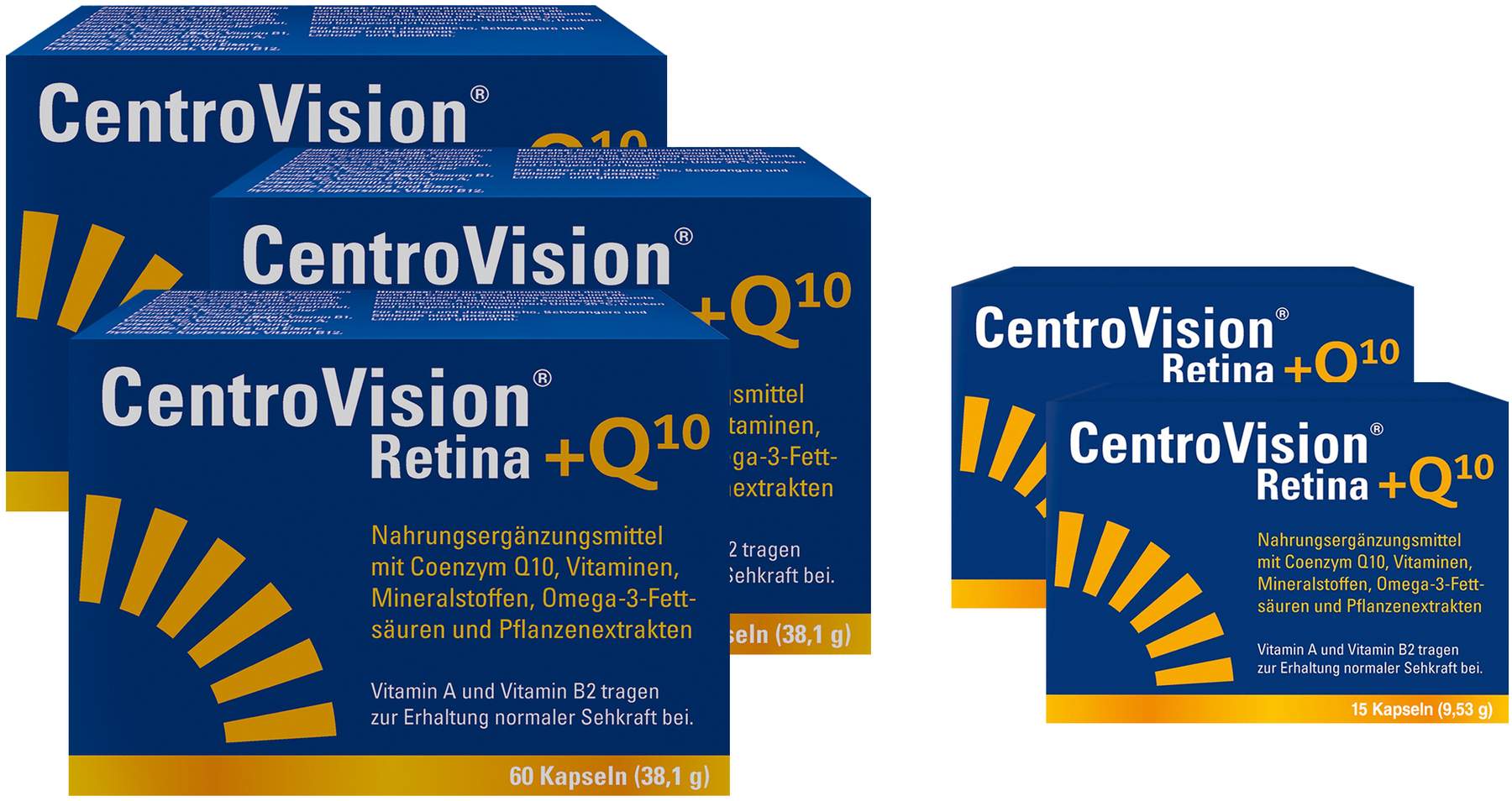 CentroVision Retina + Q10 180 Kapseln + gratis 30 Kapseln