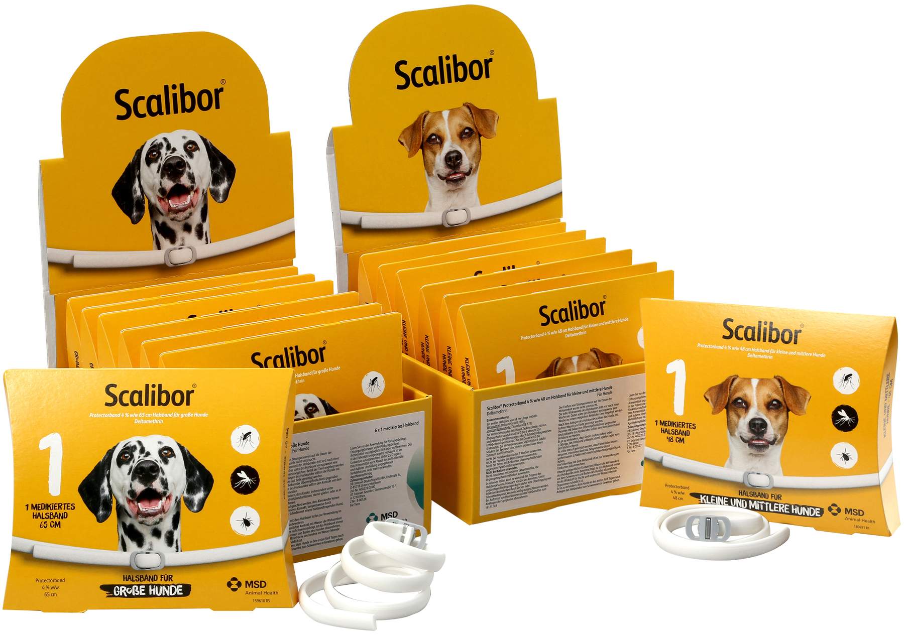 Scalibor Protectorband 48 cm Für Kleine Bis Mittlere Hunde 1...