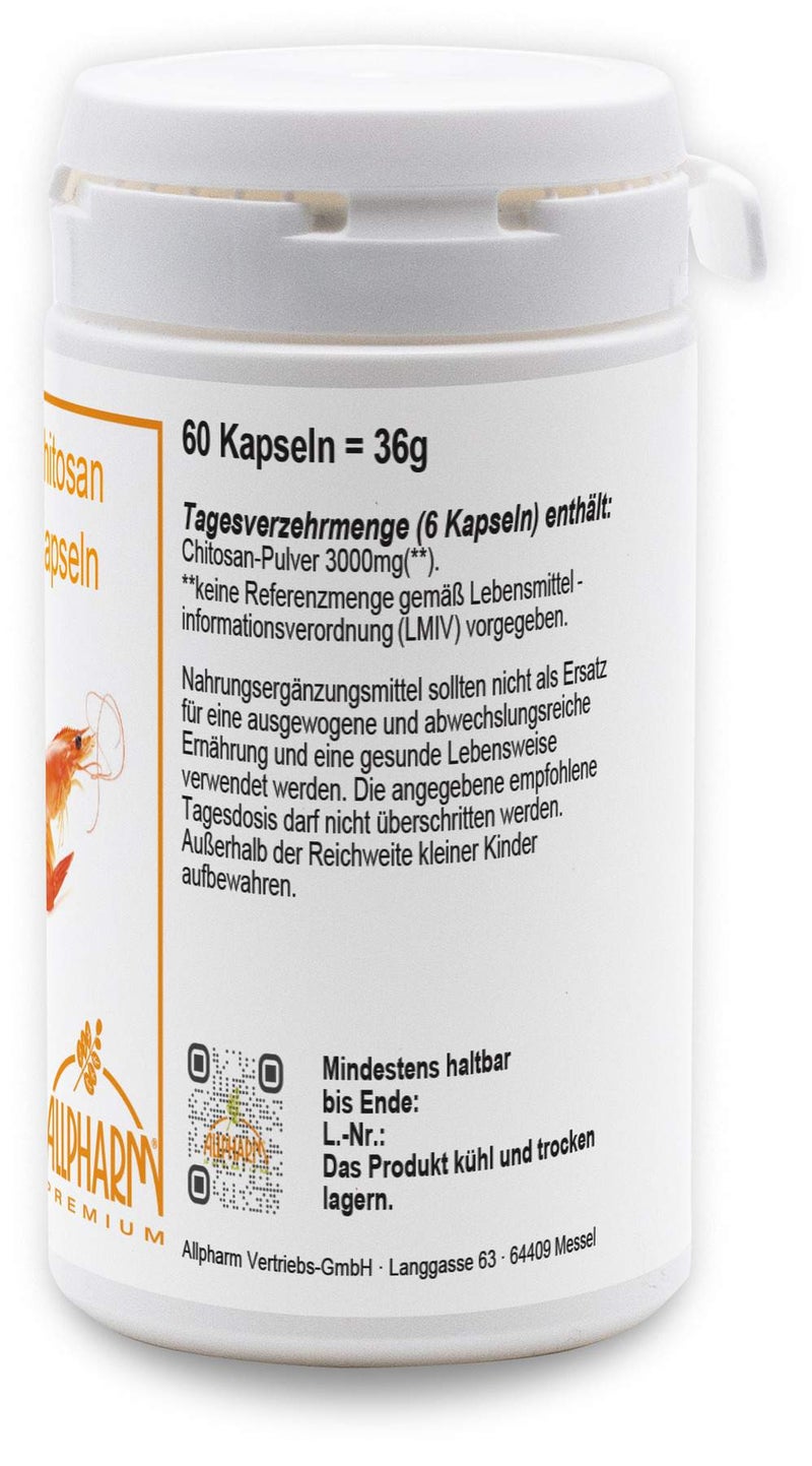 Chitosan 500 mg 60 Kapseln