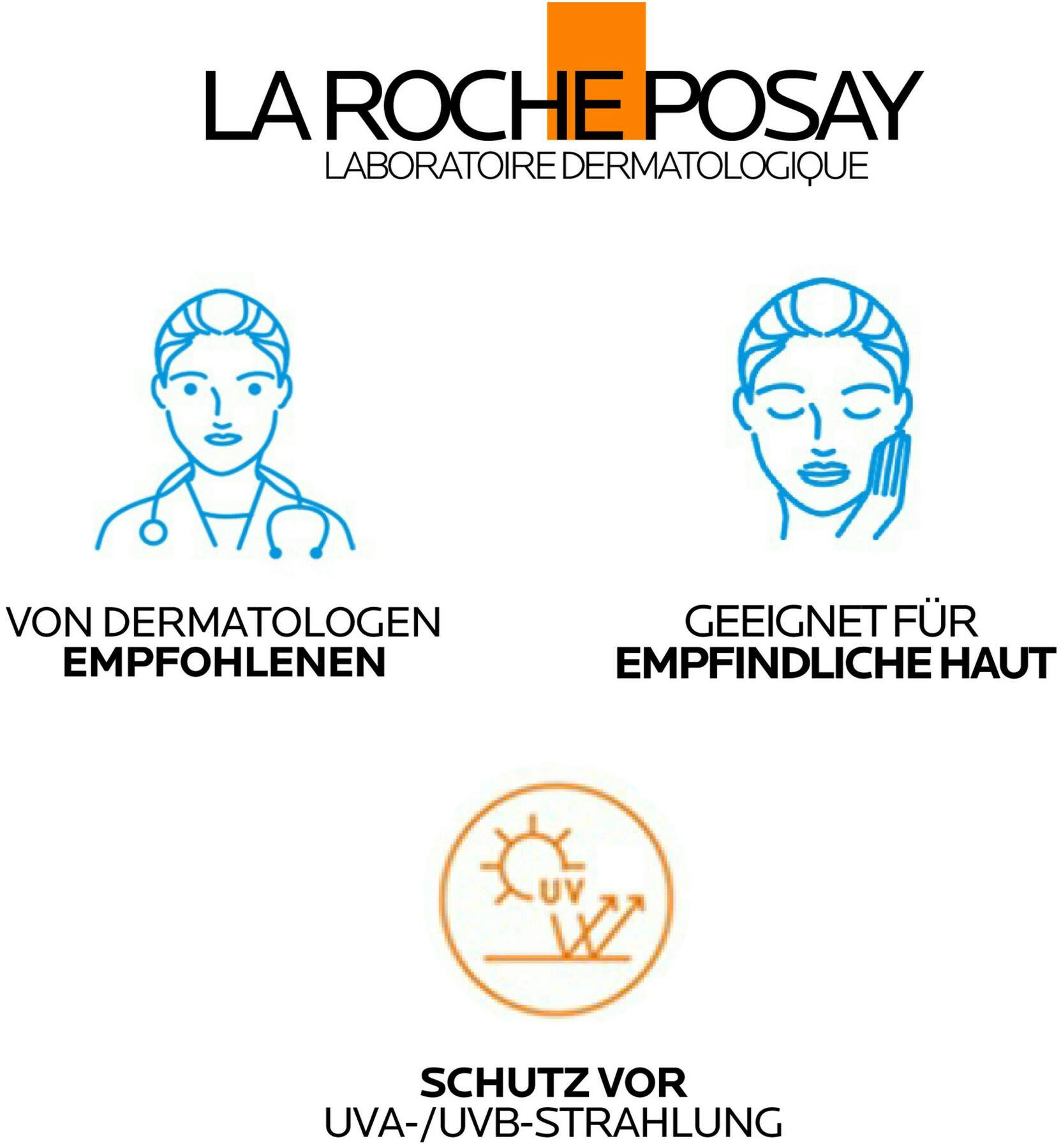 La Roche Posay Anthelios Körper + Gesicht LSF 50 150 ml Milch