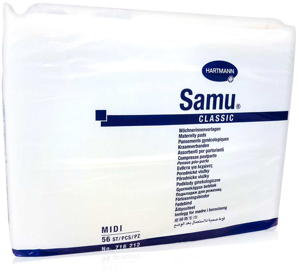 Samu Wöchnerinnen Vorlagen Classic Midi 11 X 30 cm 56 Stück