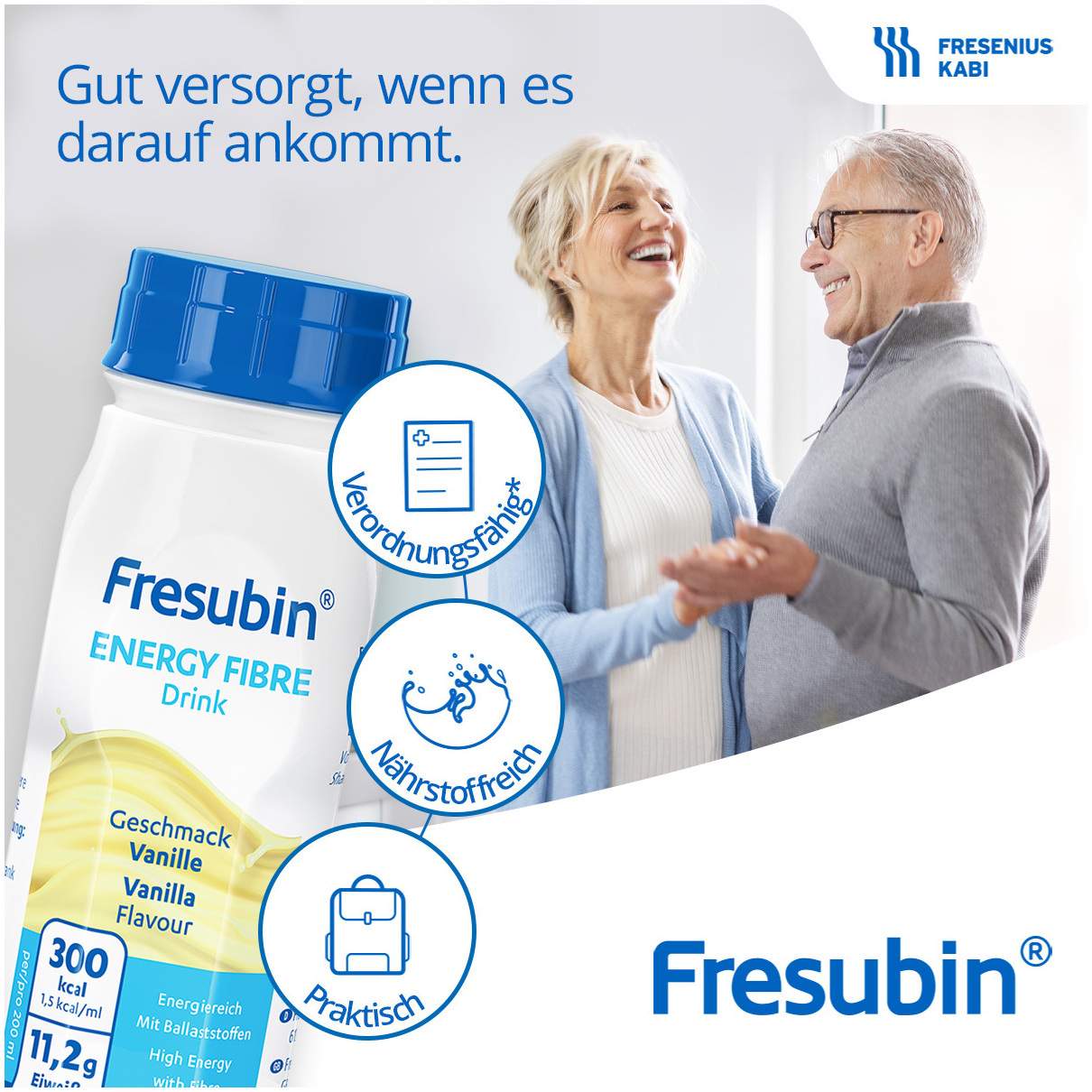 Fresubin Energy Fibre Drink Vanille 4 X 200 ml