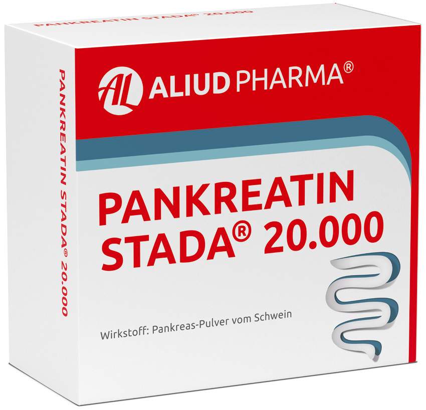 Pankreatin Stada 20.000 Aliud 100 Magensaftresistente Hartkapseln